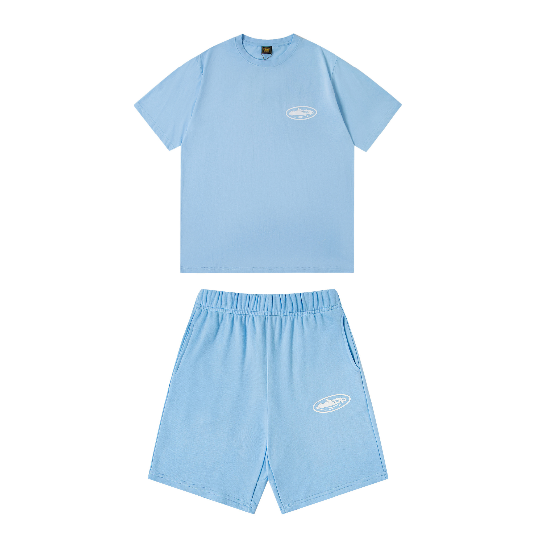 Alcatraz Sky Blue Short set