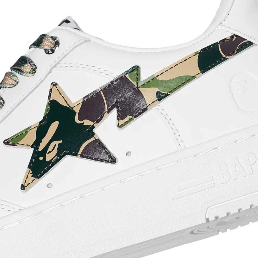 Bape Bapesta Camo Green