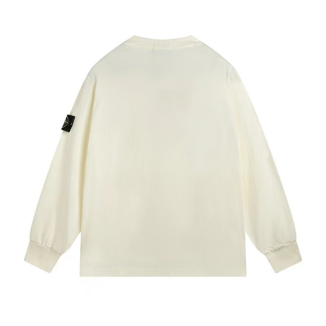 Stone Monogram Hoodie