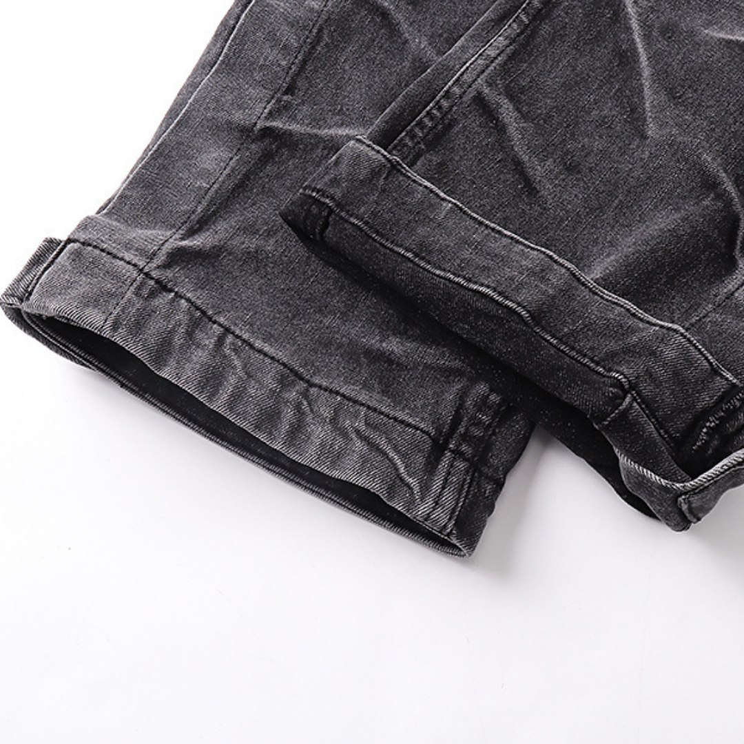 Amr Flared Black Jeans