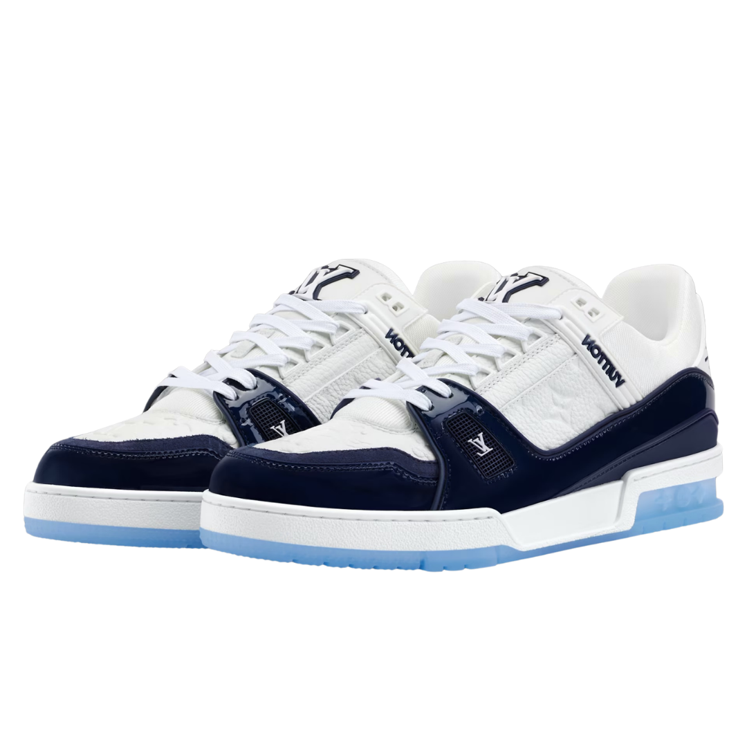 Monogram Navy Trainer