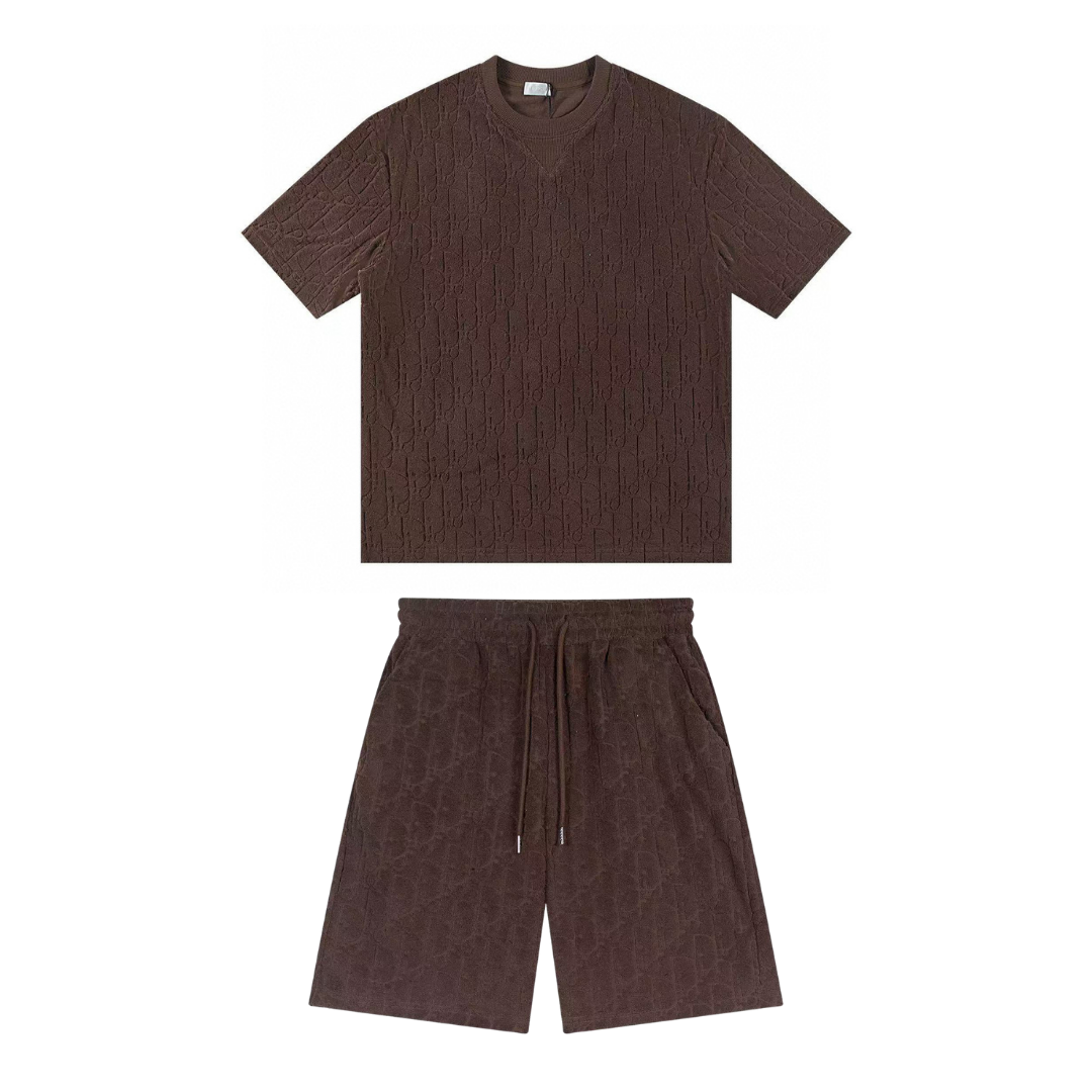 Monogram Short Set