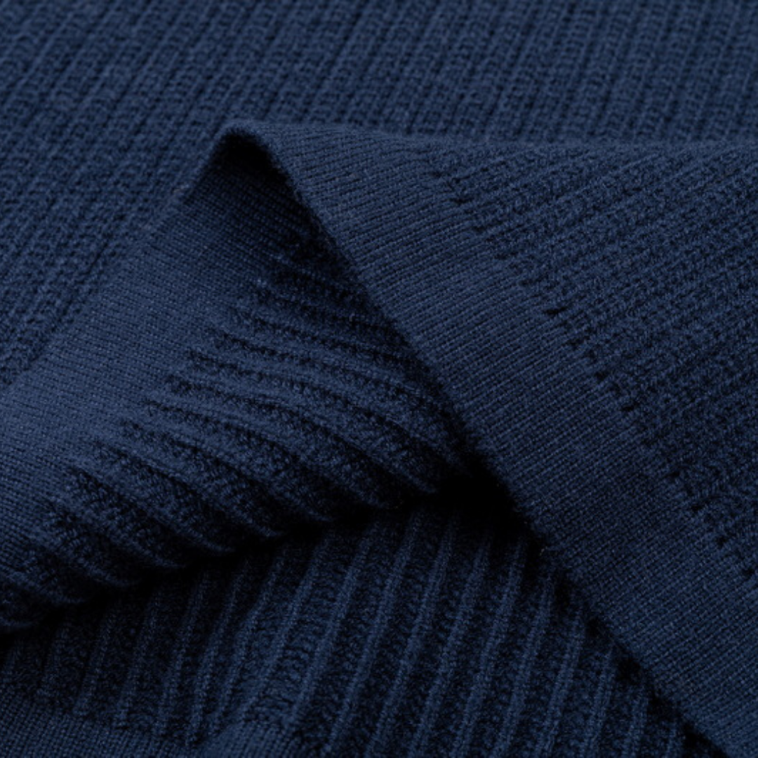 Stone Half Buttoned Sweater
