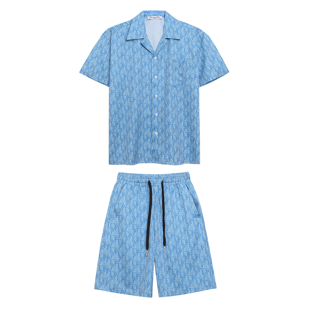 Monogram Short Set