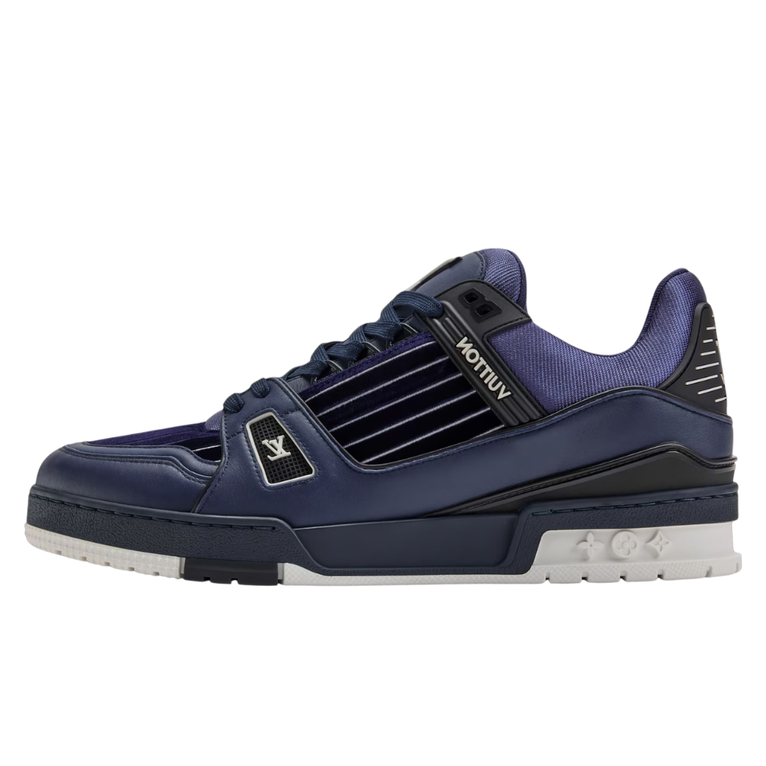 Monogram Royal Blue Trainer