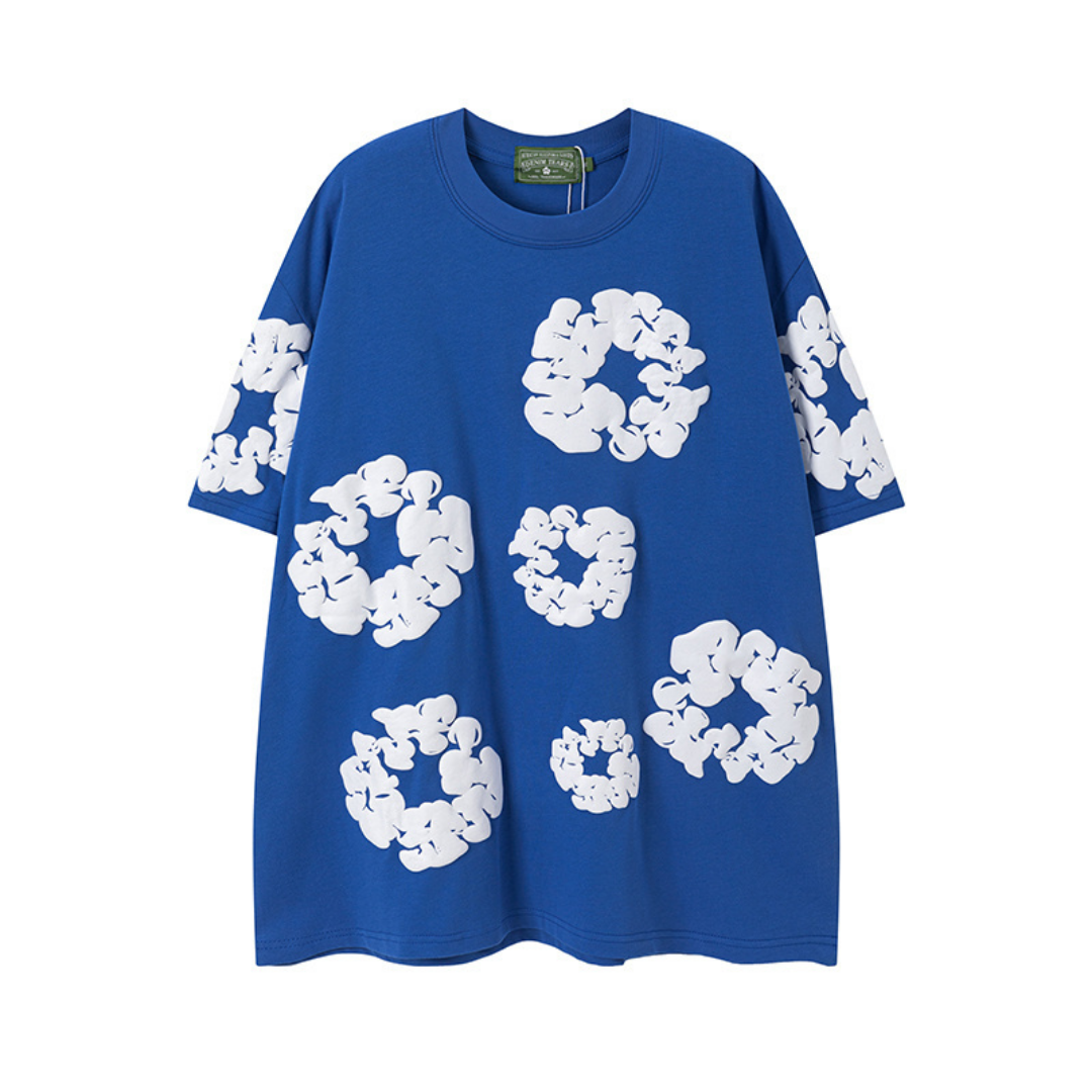 Denim Trs Blue Short set