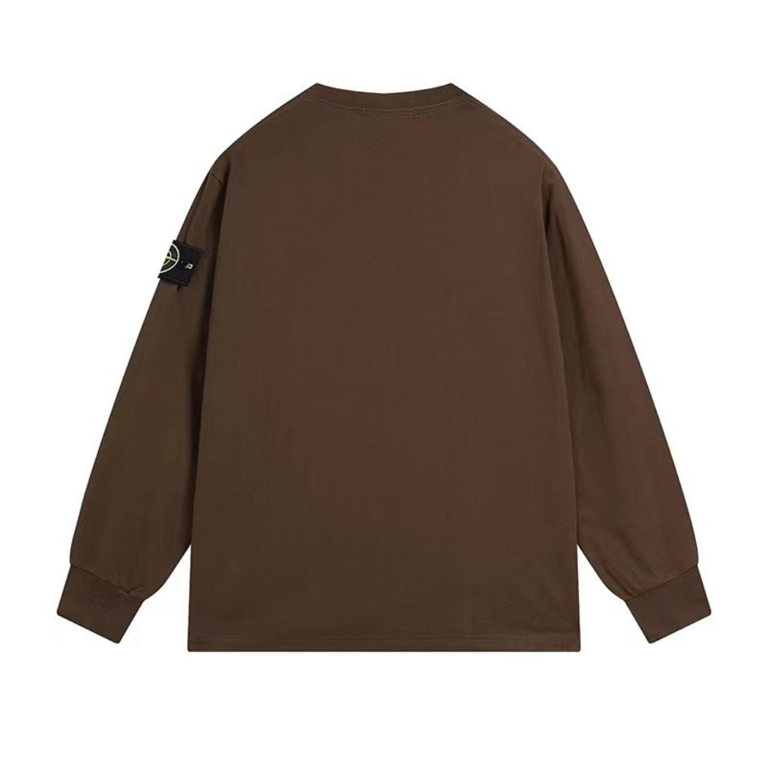 Stone Monogram Hoodie