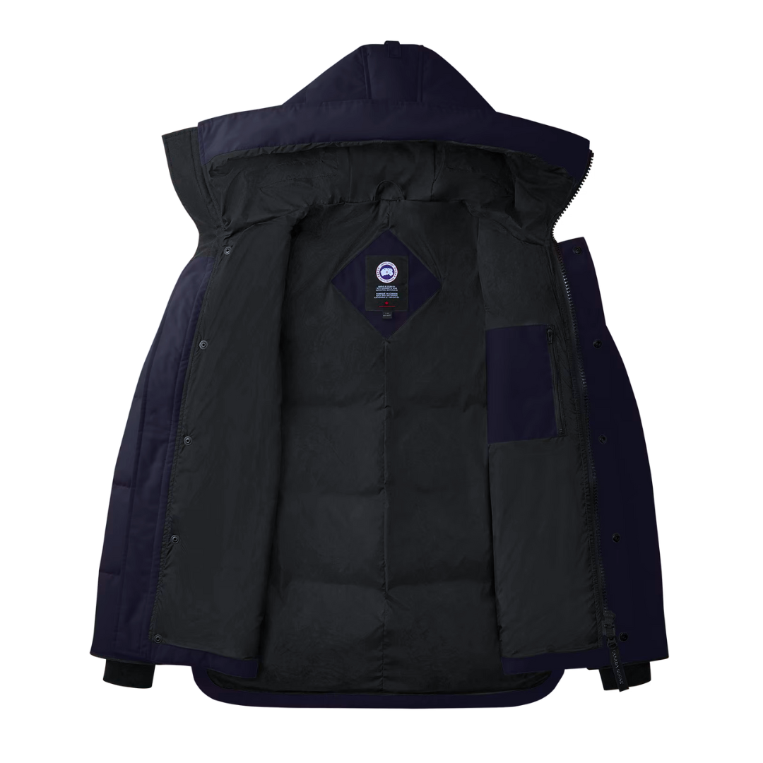 Goose Navy McMillan Parka Black Label