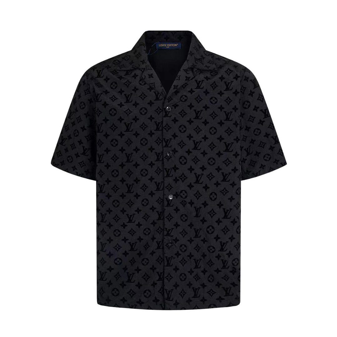 Monogram Short Set Full Black