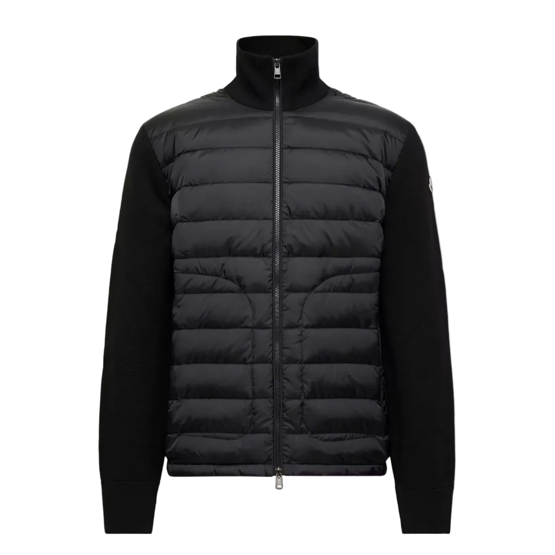 Mon Padded Zip-up Cardigan