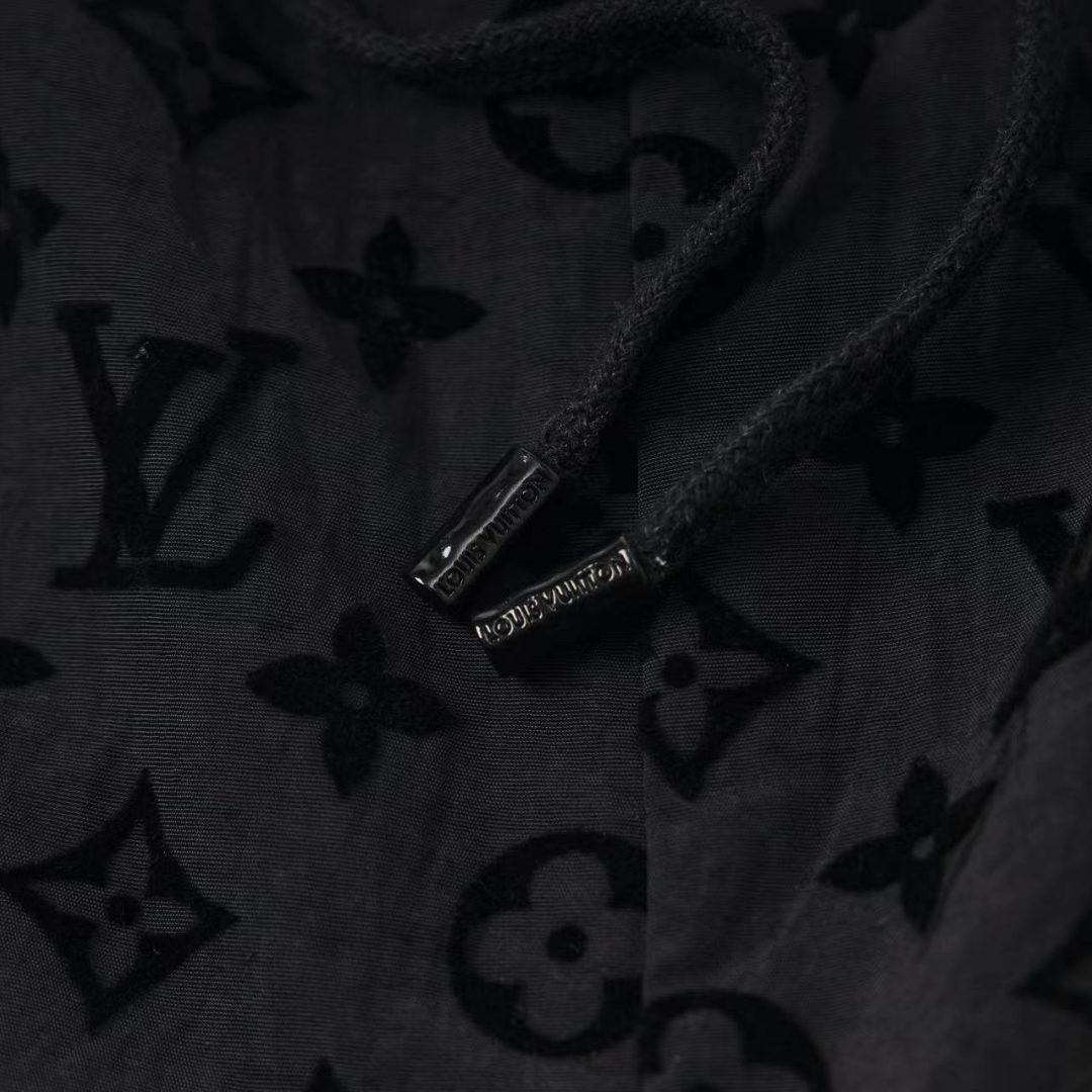 Monogram Short Set Full Black