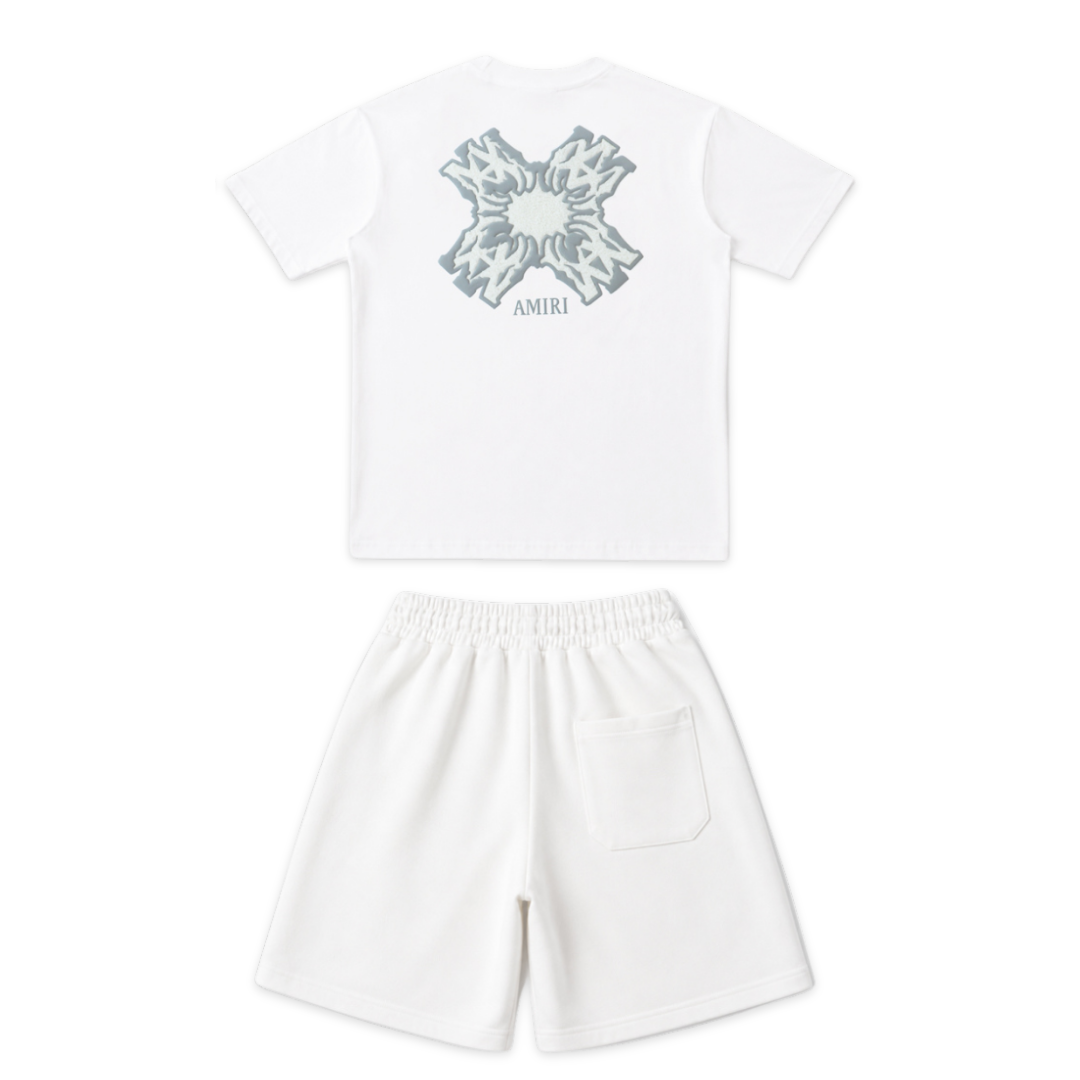 Amr Monogram Short Set