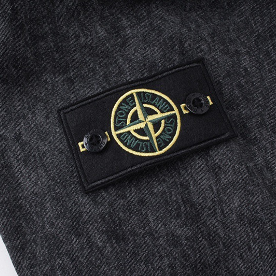 Stone Monogram Hoodie