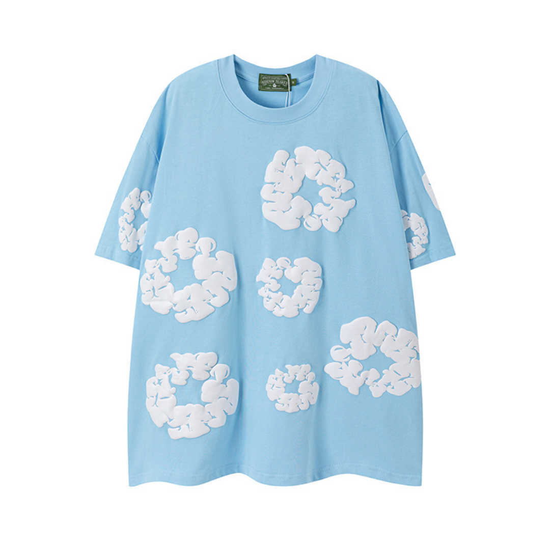 Denim Trs Sky Blue Short set