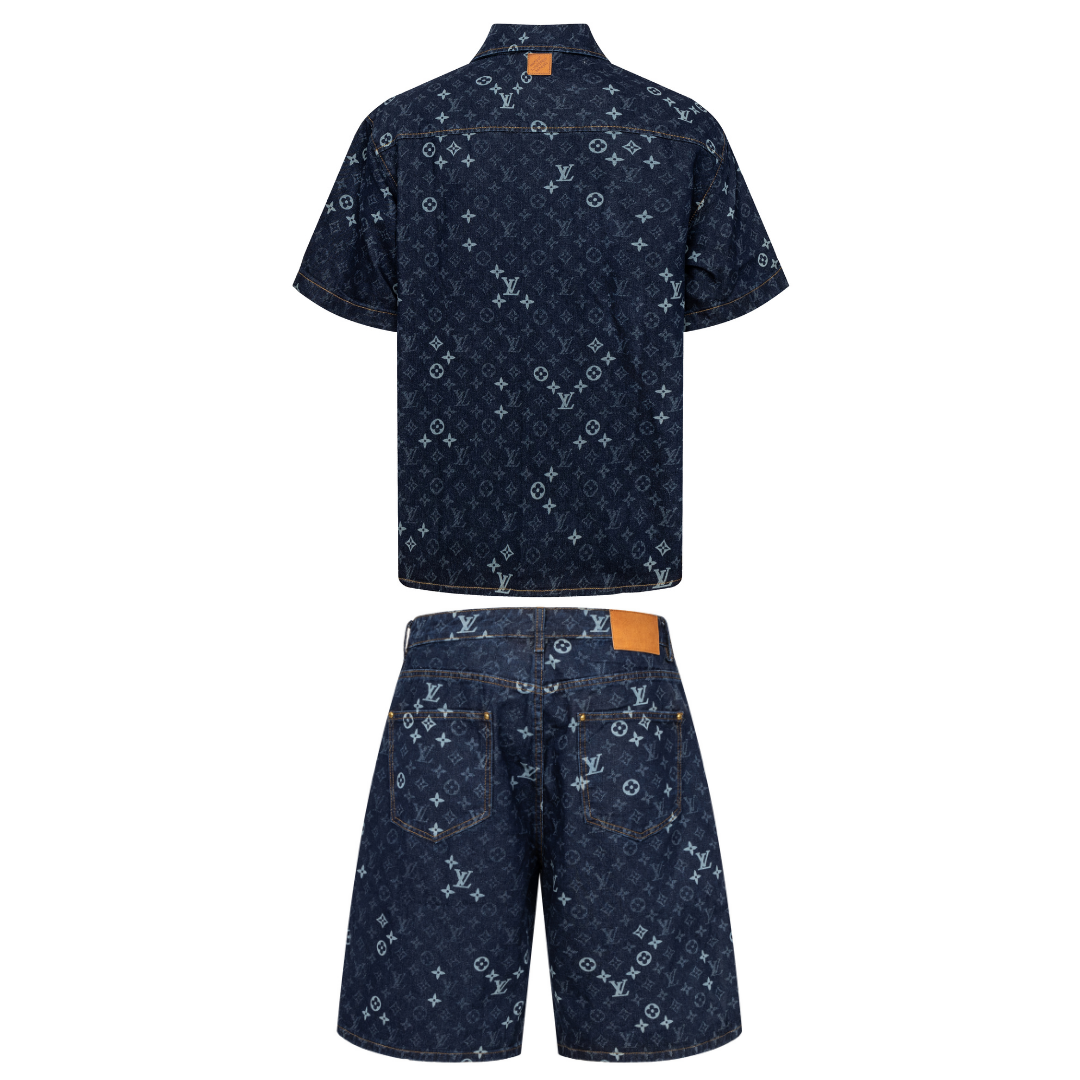 Monogram Short Set