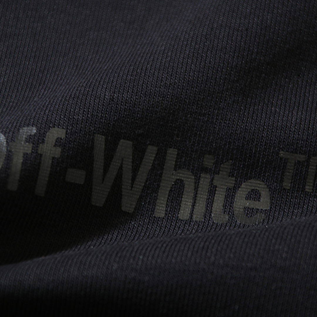 Off-W Monogram Zip Hoodie