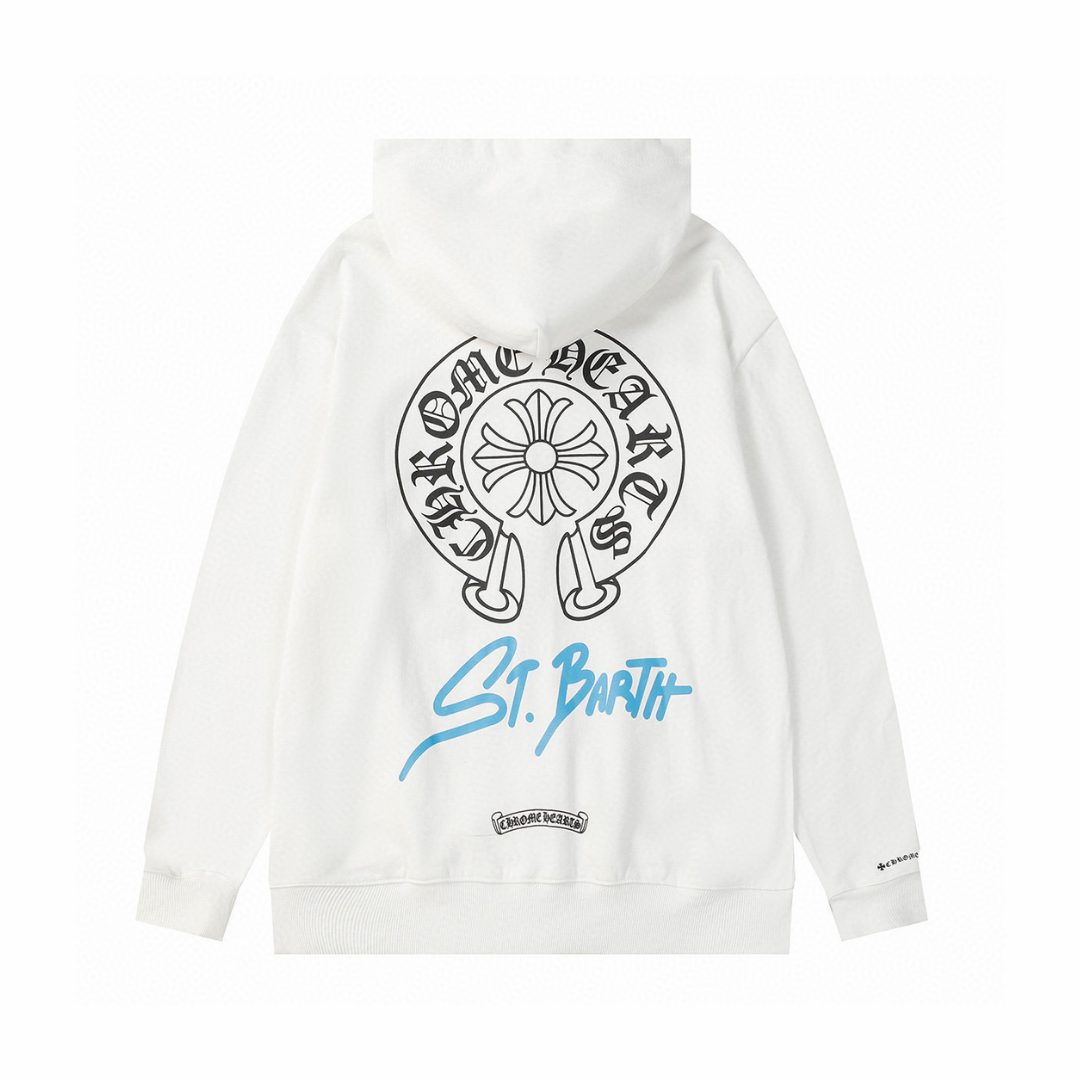 Chrome Zip Hoodie
