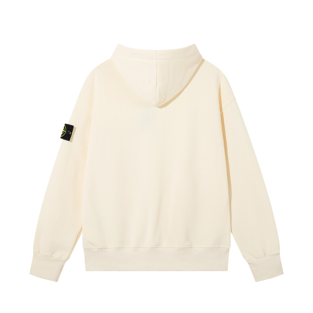 Stone Monogram 4.0 Zip Hoodie