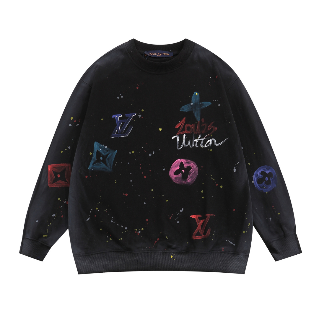 Lv Monogram Sweatshirt