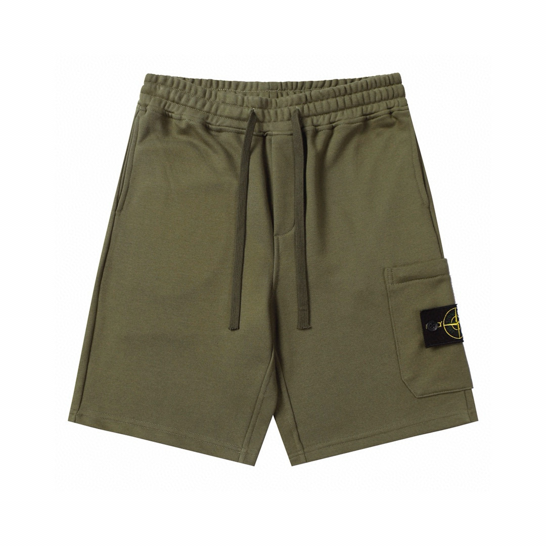 Stone Monogram Shorts