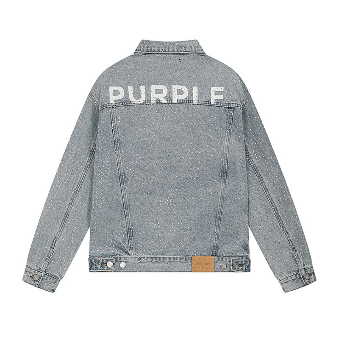 Purple Denim Jacket