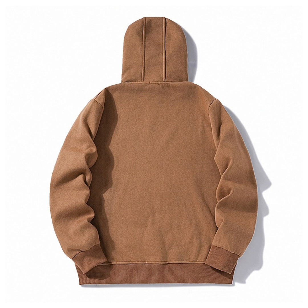 C.P Zip Logo Hoodie