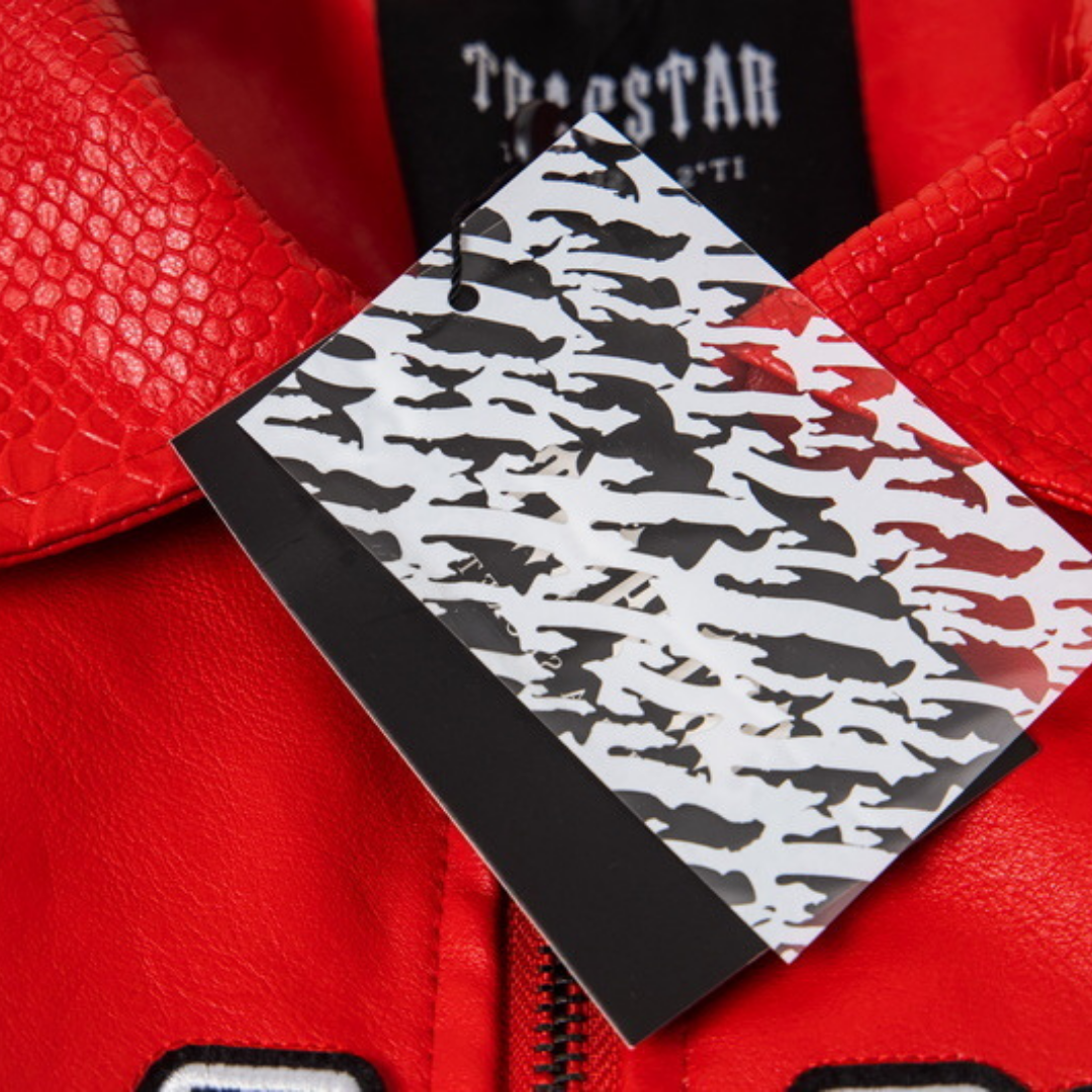 Decoded Bomber Leather Jacket