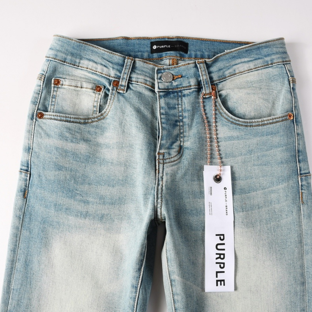 Purple Gradient Blue Jeans