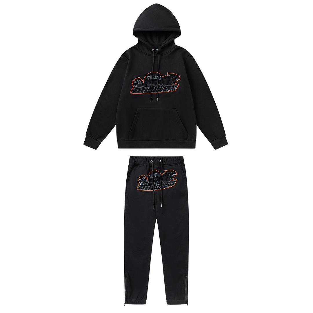 Shooters 2.0 Hooded Black Tracksuit