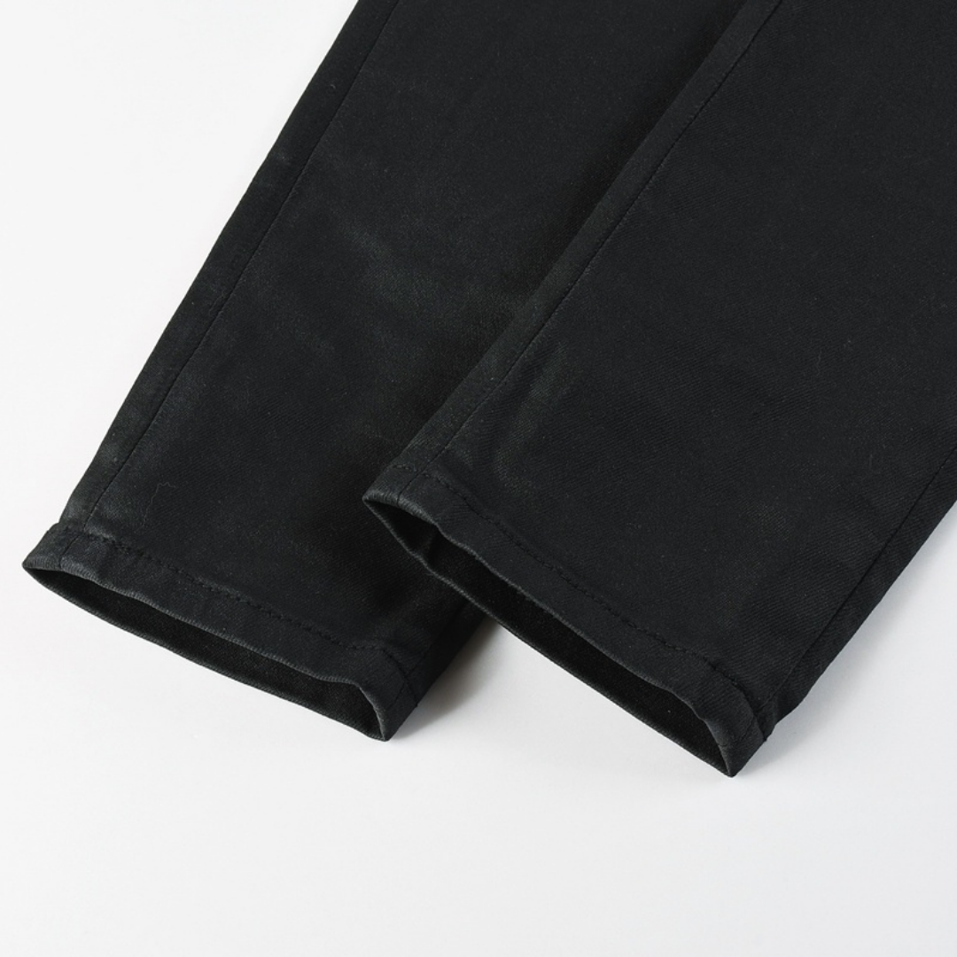 Amr Black Denim Jeans