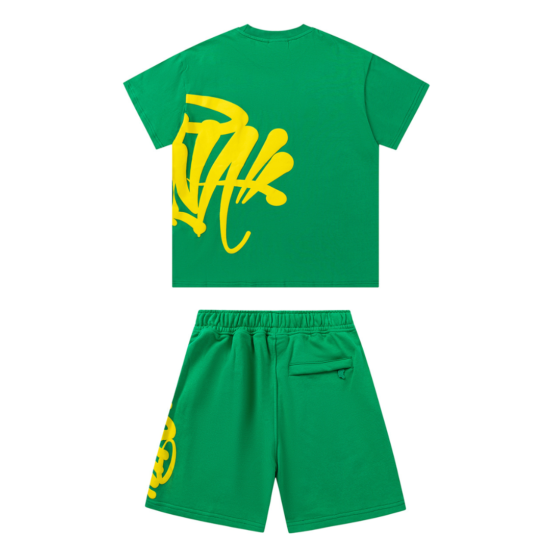 Syna World Green Yellow Short set