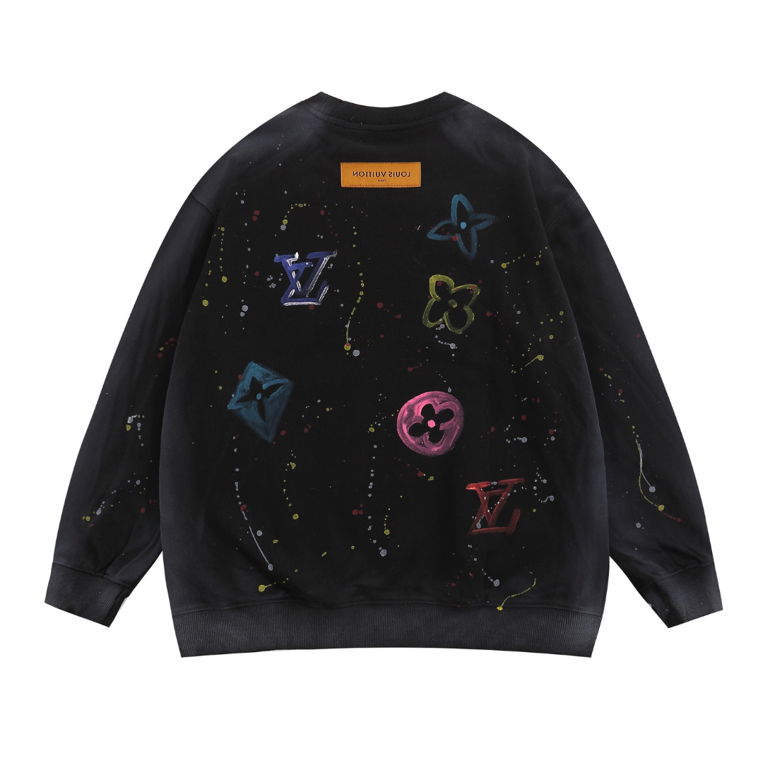 Lv Monogram Sweatshirt