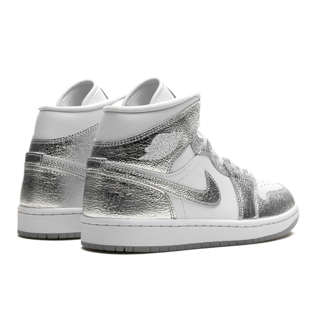 J1 Retro Mid "Metallic Silver"