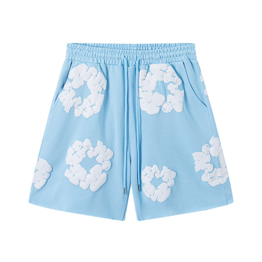 Denim Trs Sky Blue Short set