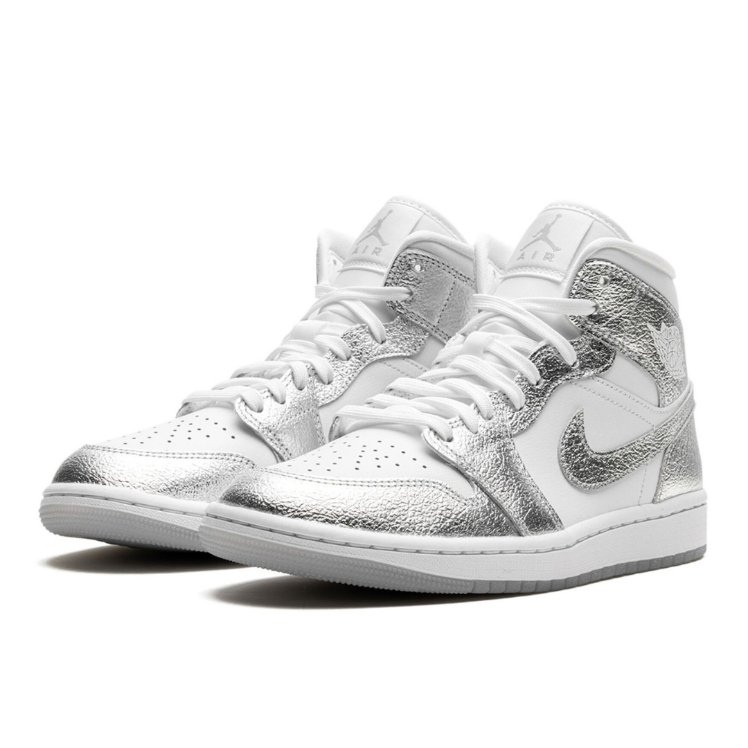 J1 Retro Mid "Metallic Silver"