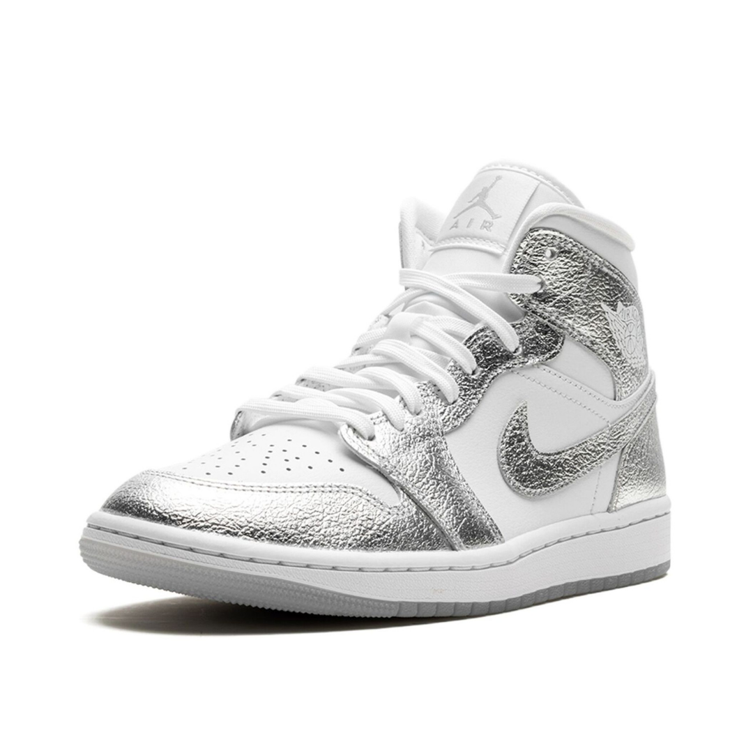 J1 Retro Mid "Metallic Silver"