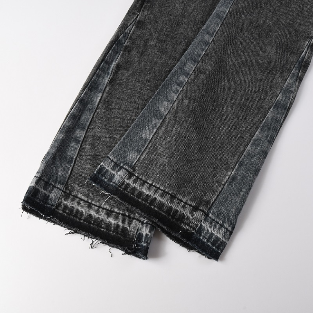 Grey Flare Diamonds Jeans