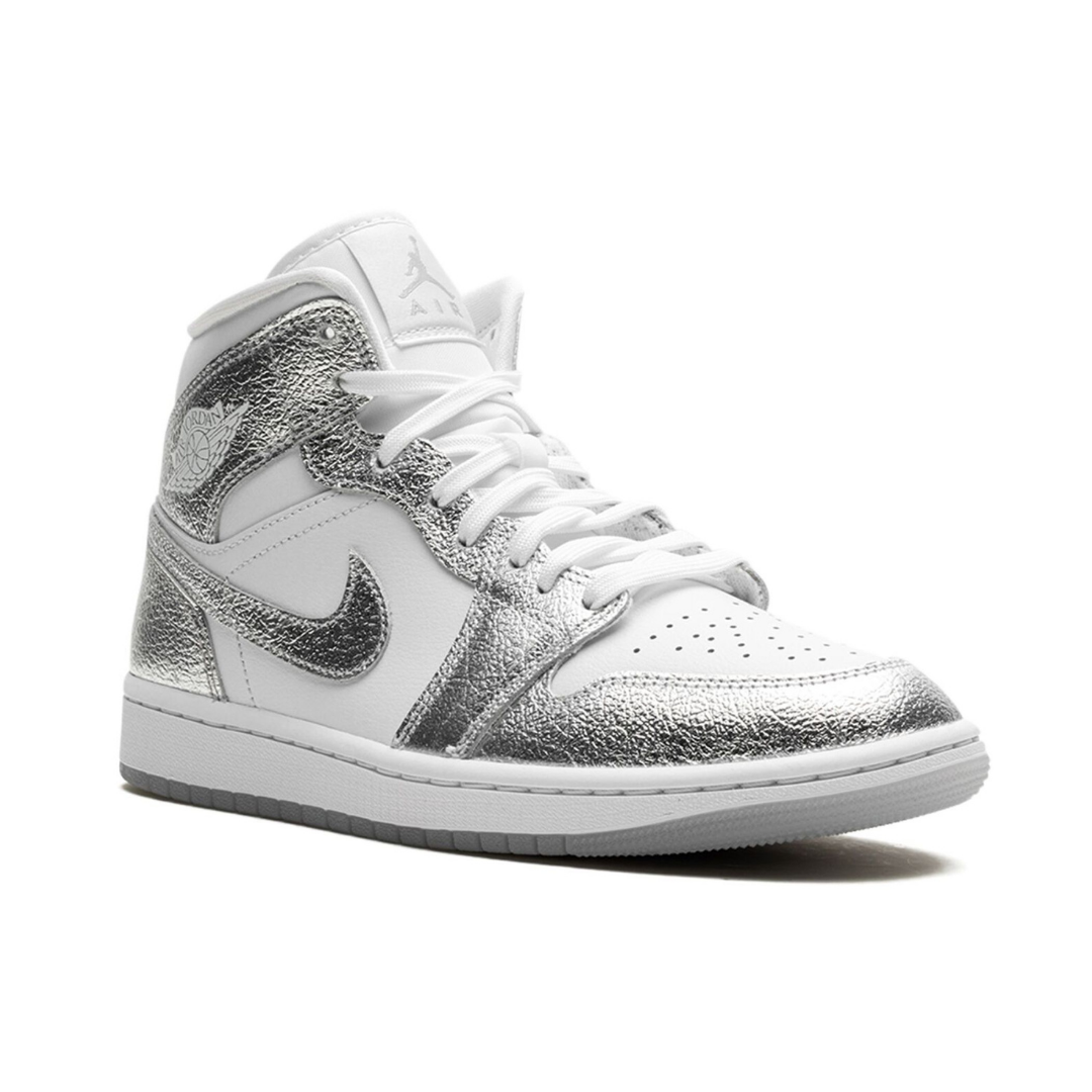 J1 Retro Mid "Metallic Silver"