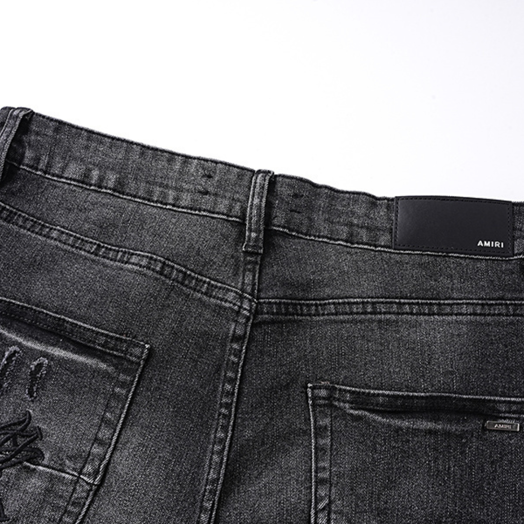 Amr Varsity Logo Jeans