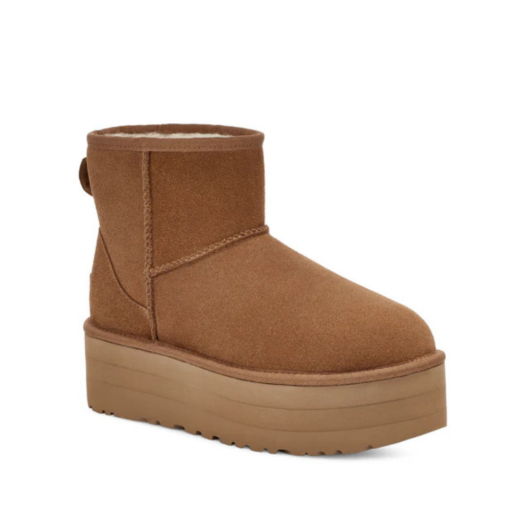 WMNS Classic Mini Platform Chestnut