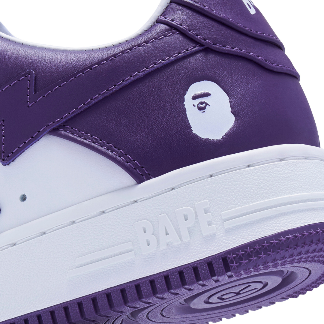 Bape Bapesta Purple