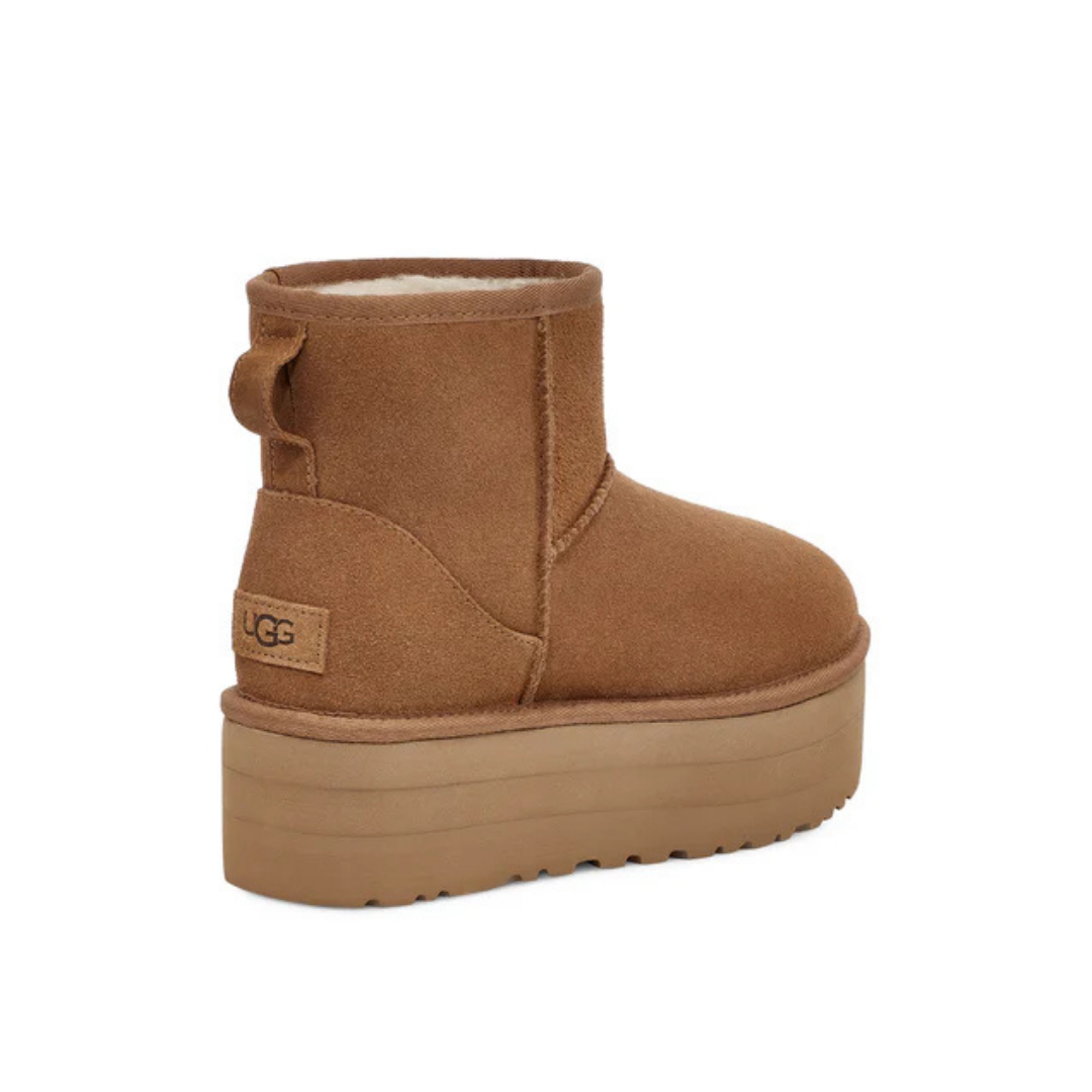 WMNS Classic Mini Platform Chestnut