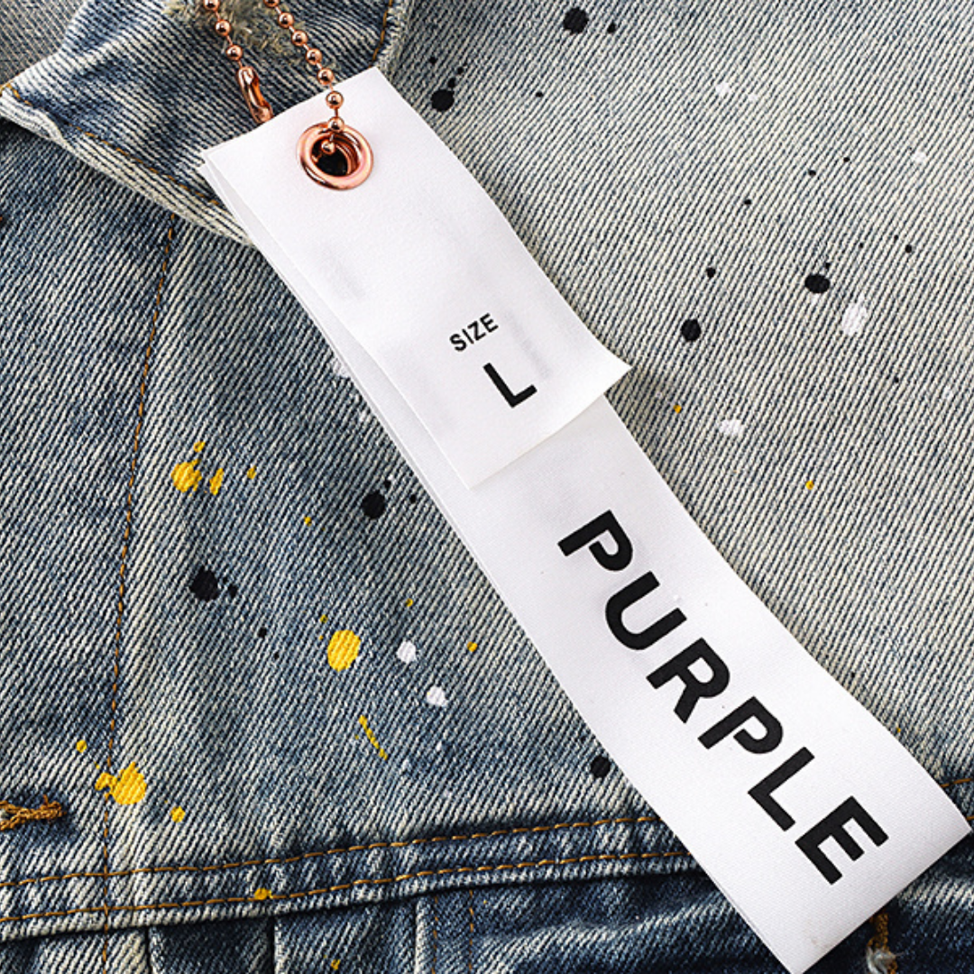 Purple Denim Jacket