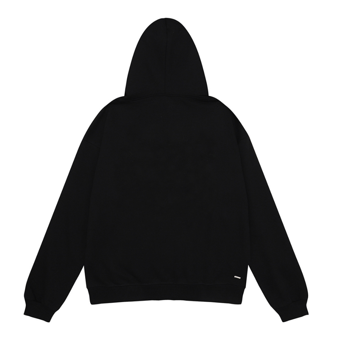 Amr Staggered Logo Hoodie
