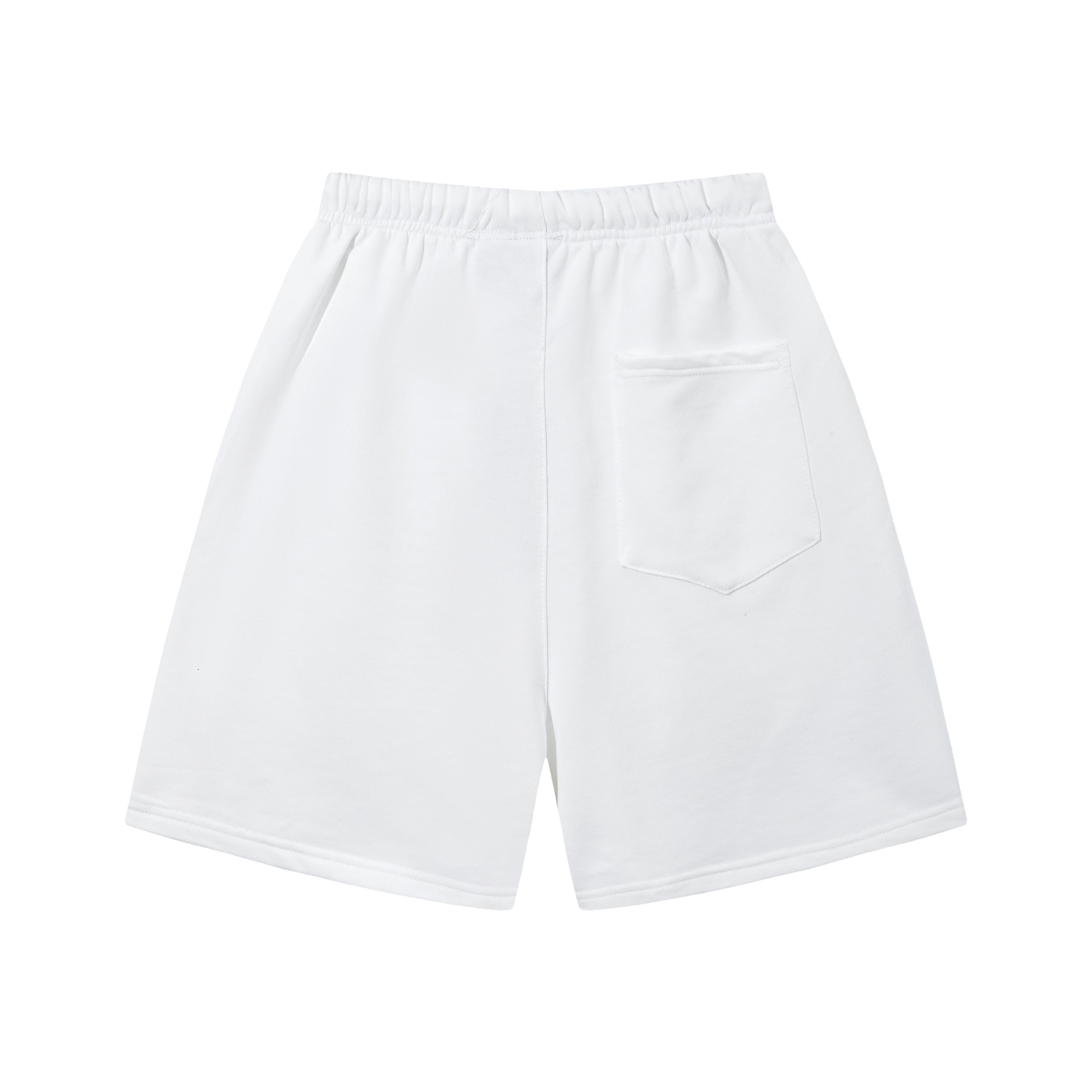 Essentials White Shorts