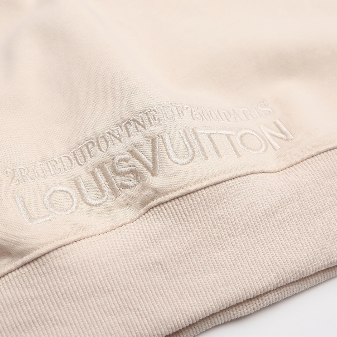 Lv Monogram Logo Sweatshirt