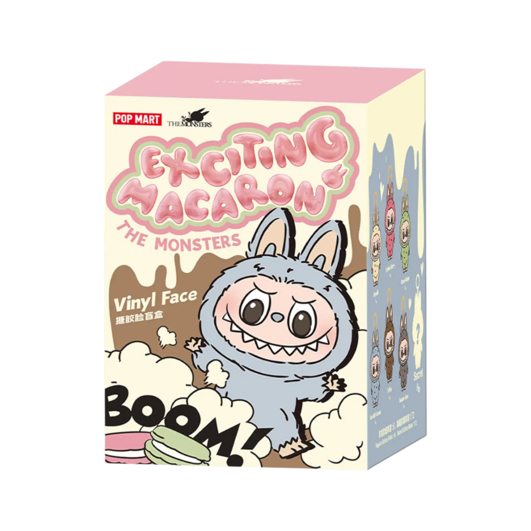 Pop Mart The Monsters Labubu "Exciting Macarons" (1 Blind Box)