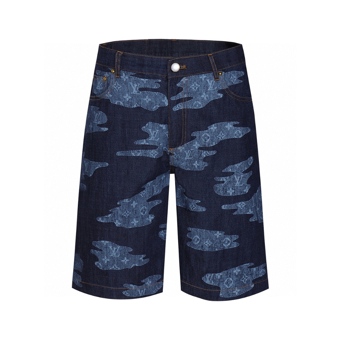 Monogram Bandana Shorts
