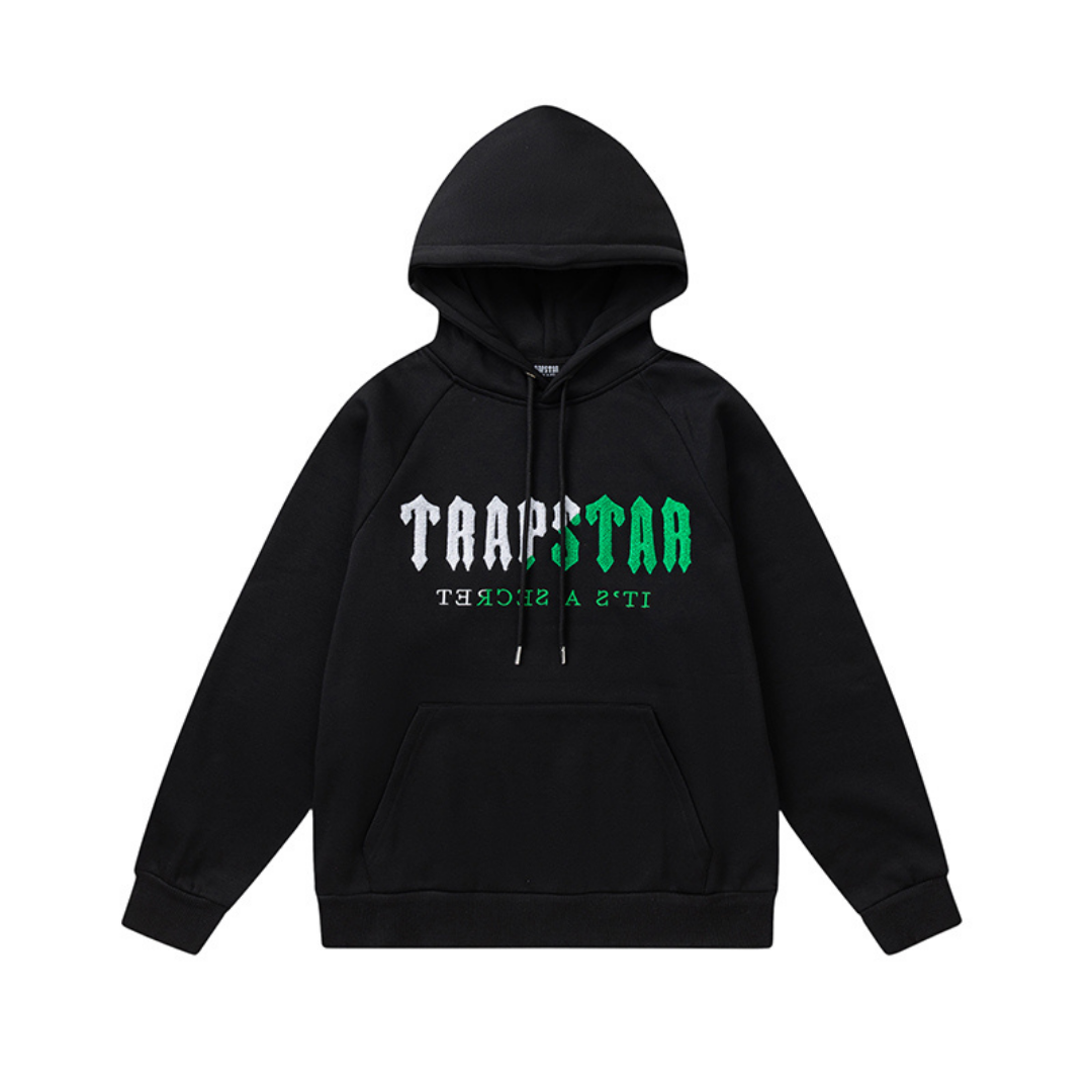 Decoded 2.0 Hooded Black Green Tracksuit