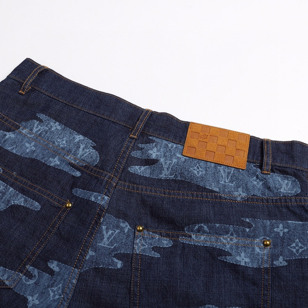 Monogram Bandana Shorts